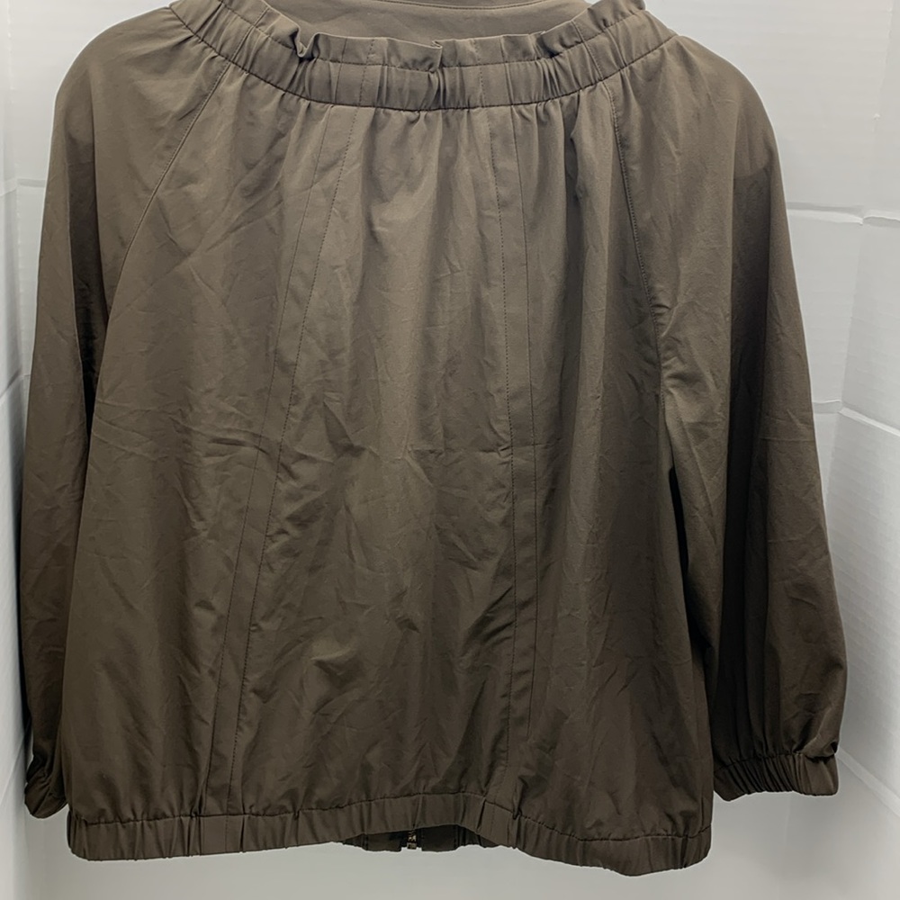 Zenergy by Chico’s Ruffle Jacket NWT - Picture 7 of 9